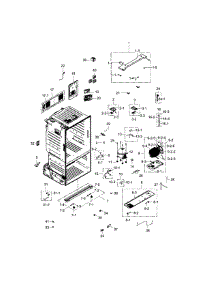 Parts for Samsung RF263BEAESR/AA-01 Refrigerator - AppliancePartsPros.com