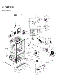 Parts for Samsung RF263BEAESR/AA-02 Refrigerator - AppliancePartsPros.com