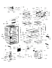 Fridge parts for Samsung Refrigerator RF32FMQDBSR/AA-02 from AppliancePartsPros.com