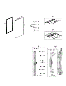 Parts for Samsung RF260BEAESR/AA-02 Refrigerator - AppliancePartsPros.com