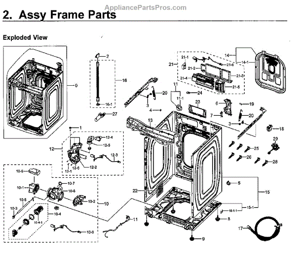 Samsung DC9201989A Assy Pcb Main;fwm, Washer,dual WASH,194