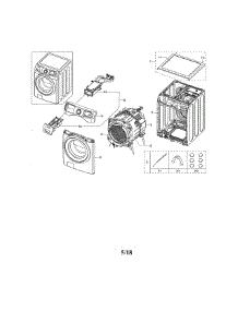 Main Parts parts for Samsung Washer WF45N5300AW/US-00 from AppliancePartsPros.com
