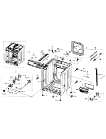 Frame & Cover Parts parts for Samsung Washer WF330ANB/XAA-02 from AppliancePartsPros.com
