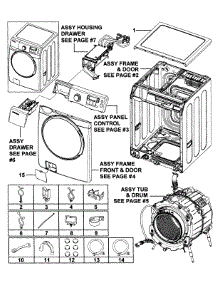 WF431ABW/XAA-00 Samsung Washer Parts & Free Repair Help ...