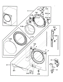 WF431ABW/XAA-00 Samsung Washer Parts & Free Repair Help ...