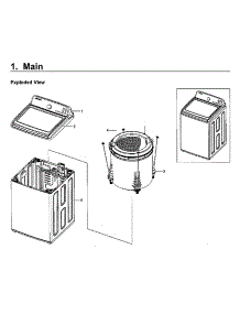 Parts for Samsung WA48H7400AW/AA-11 Washer - AppliancePartsPros.com
