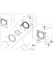 Parts for Samsung WF45H6300AG/A2-01 Washer - AppliancePartsPros.com