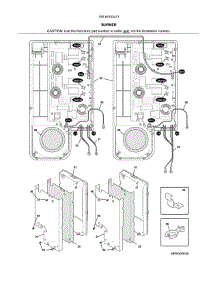 Burner parts for Kenmore Range 790.95103413 (79095103413, 790 95103413) from AppliancePartsPros.com