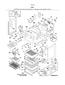 Body parts for Kenmore Range 790.95052313 (79095052313, 790 95052313) from AppliancePartsPros.com