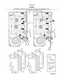 Induction parts for Kenmore Range 790.95103414 (79095103414, 790 95103414) from AppliancePartsPros.com