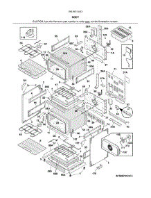 Body parts for Kenmore Range 790.97213412 (79097213412, 790 97213412) from AppliancePartsPros.com