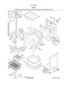 Body parts for Kenmore Range 790.93003313 (79093003313, 790 93003313) from AppliancePartsPros.com