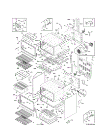Body parts for Kenmore Range 790.97633301 (79097633301, 790 97633301) from AppliancePartsPros.com