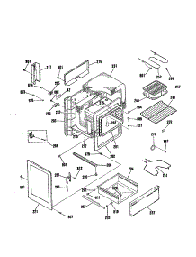 Body parts for Kenmore Range 911.9112190 (9119112190, 911 9112190) from AppliancePartsPros.com