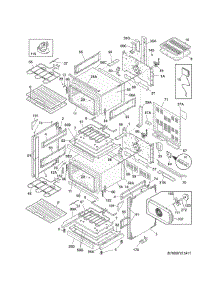Body parts for Kenmore Range 790.97212411 (79097212411, 790 97212411) from AppliancePartsPros.com