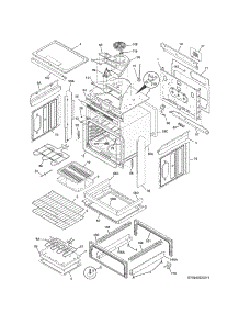 Body parts for Kenmore Range 790.42523311 (79042523311, 790 42523311) from AppliancePartsPros.com