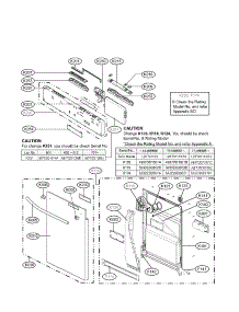 Panel  /  Door Assy parts for Lg Dishwasher LDF7811BB-01 from AppliancePartsPros.com