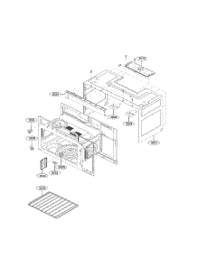 Cavity Parts parts for Lg Microwave LMH2235ST/00 from AppliancePartsPros.com