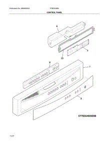 frigidaire dishwasher ffbd2406ns11b