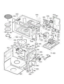 Interior Parts (I) parts for Lg Microwave LMVH1750SB/00 from AppliancePartsPros.com