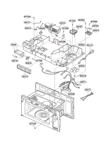 Interior Fig 2 parts for Lg Microwave LMV2083ST/00 from AppliancePartsPros.com