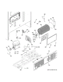 Machine Compartment parts for Ge Refrigerator GYE22HSKKSS from AppliancePartsPros.com