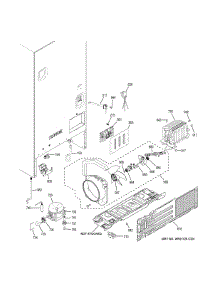 Machine Compartment parts for Ge Refrigerator GDE21EMKGRES from AppliancePartsPros.com