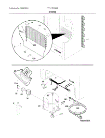 Parts for Frigidaire FFFH17F2QWB Freestanding Freezer