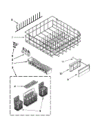 Kenmore elite 2024 dishwasher lower rack