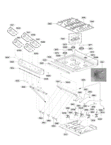 Cooktop Parts parts for Lg Range LDG4315ST/00 from AppliancePartsPros.com