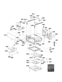 Upper Cavity Parts parts for Lg Range LDG4315BD/00 from AppliancePartsPros.com