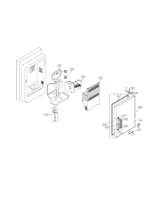 Ice Maker & Ice Bank parts for Lg Refrigerator LFX23961SW/00 from AppliancePartsPros.com