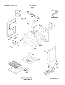 Body parts for Frigidaire Range FFLF3052USA from AppliancePartsPros.com