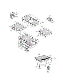 Refrigerator Parts parts for Lg Refrigerator LFD22860SW/00 from AppliancePartsPros.com