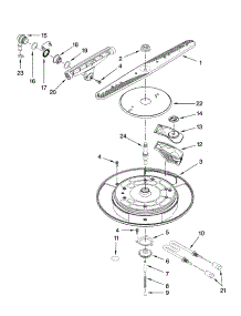 Wash System Parts parts for Kenmore Dishwasher 465.13342600 (46513342600, 465 13342600) from AppliancePartsPros.com