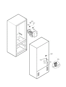 Ice And Water parts for Lg Refrigerator LBC22520SW/00 from AppliancePartsPros.com