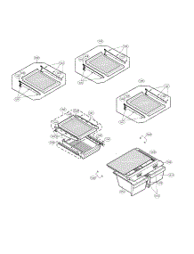 Refrigerator parts for Lg Refrigerator LBC22520SW/00 from AppliancePartsPros.com