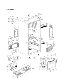 Parts For Lg Ldcs24223s 00 Refrigerator Appliancepartspros Com
