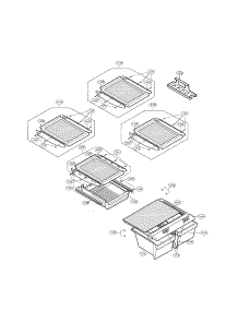 Refrigerator parts for Lg Refrigerator LFC23760ST/00 from AppliancePartsPros.com