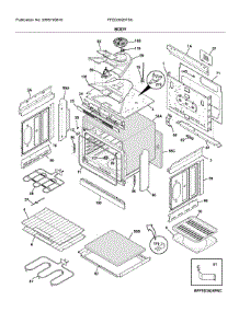 Body parts for Frigidaire Range FFED3026TSC from AppliancePartsPros.com