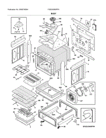 Body parts for Frigidaire Range FGES3065PFN from AppliancePartsPros.com