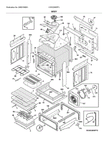 Body parts for Frigidaire Range CGIS3065PFJ from AppliancePartsPros.com