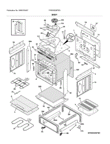 Body parts for Frigidaire Range FFES3026TSD from AppliancePartsPros.com