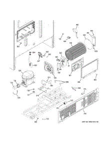 Machine Compartment parts for Ge Refrigerator CYE22USHOSS from AppliancePartsPros.com