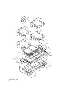 Refrigerator Parts parts for Lg Refrigerator LRFC21755TT/00 from AppliancePartsPros.com