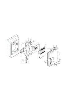 LFX25950TT/00 LG Refrigerator Parts & Free Repair Help - AppliancePartsPros