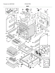 Body parts for Frigidaire Range CPEH3077RFG from AppliancePartsPros.com