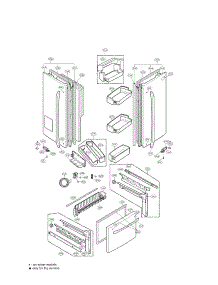 Lfx25971st 01 Lg Refrigerator Parts & Free Repair Help - Appliancepartspros