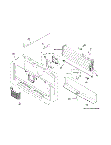 Freezer Section parts for Ge Refrigerator PFE28PMKIES from AppliancePartsPros.com
