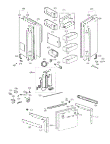 Parts for LG LFXS24623S/01 Refrigerator - AppliancePartsPros.com